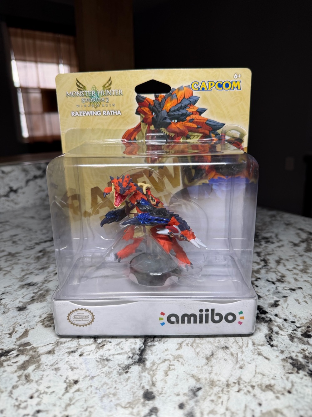 Razewing Ratha Amiibo Figure - Monster Hunter Stories 2 - Sealed